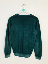 Load image into Gallery viewer, Armani Jeans Men’s V Neck Knit Jumper | M | Green