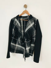 Load image into Gallery viewer, James Lakeland Women's Check Overcoat | XL | Grey