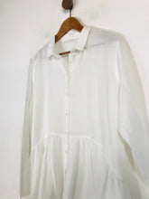 Load image into Gallery viewer, Elemente Clemente Women's Linen Shirt Dress | 4 UK16-18 | White