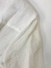 Load image into Gallery viewer, Jaeger Women's Linen Button-Up Shirt | UK16 | White