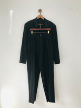 Load image into Gallery viewer, Adolfo Dominguez Men’s 2 Piece Striped Dinner Suit | Jacket EU52 UK42, Trousers UK40 | Black