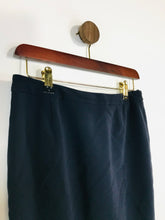 Load image into Gallery viewer, Madeleine Women's High Waist Smart Pencil Skirt | UK10 | Blue