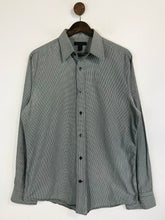 Load image into Gallery viewer, Express Men's Cotton Check Gingham Button-Up Shirt | L | Multicoloured