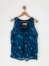 Load image into Gallery viewer, DKNY Jeans Women's Sleeveless Halter Neck Blouse | US8 UK12 | Blue