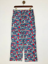Load image into Gallery viewer, Boden Women's House Print Pyjamas PJ Bottoms | UK12 | Blue