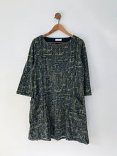 Load image into Gallery viewer, Lily & Me Women's Dot Patterned Jersey Shift Dress | UK14 | Multicolour