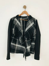 Load image into Gallery viewer, James Lakeland Women's Check Overcoat | XL | Grey