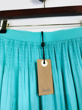 Load image into Gallery viewer, Hush Women's Elasticated A-Line Skirt NWT | UK6 | Green