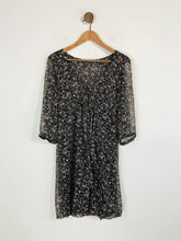 Load image into Gallery viewer, Zara Women's Floral Sheer A-Line Dress | M UK10-12 | Multicoloured