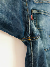 Load image into Gallery viewer, Levi’s Men’s 508 Distressed Ripped Straight Jeans | 32 | Washed Blue