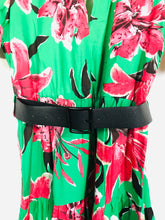 Load image into Gallery viewer, Zara Women's Floral Peplum Maxi Dress | XS UK6-8 | Multicoloured