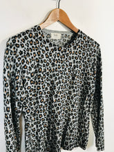 Load image into Gallery viewer, Hush Women's Wool Leopard Print Jumper | M UK10-12 | Multicoloured