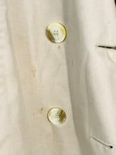 Load image into Gallery viewer, Burberry Women's Check Vintage Trench Coat | UK8-10 | Beige