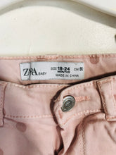 Load image into Gallery viewer, Zara Kid's Polka Dot Casual Trousers | 18-24 months | Pink