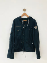 Load image into Gallery viewer, Roberto Cavalli Devils Kid’s Anorak Jacket | L | Navy Blue