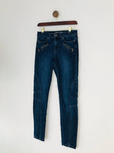 Load image into Gallery viewer, Mint Velvet Women's High Waisted Skinny Jeans | UK8 | Blue