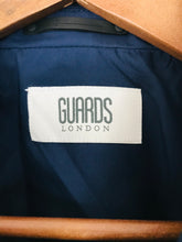 Load image into Gallery viewer, Guards London Men’s Waterproof Raincoat Overcoat Jacket | 40 M | Navy Blue