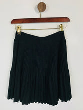 Load image into Gallery viewer, Stefanel Women's Pleated Knit Mini Skirt | S UK8 | Black