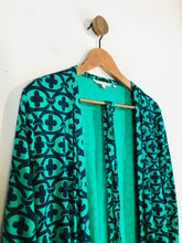 Load image into Gallery viewer, Boden Women's Floral Long Sleeve Wrap Dress | UK18 | Green