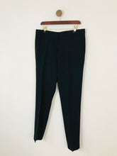 Load image into Gallery viewer, Massimo Dutti Women’s High Waisted Slim Trousers | UK18 | Black