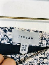 Load image into Gallery viewer, Jigsaw Women's Floral A-Line Skirt | UK10 | White