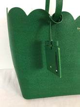 Load image into Gallery viewer, Kate Spade Women’s Leather Large Tote Bag | H11.5 W20 | Green