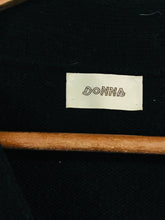 Load image into Gallery viewer, Donna Women's Cashmere Wool Jumper | M UK10-12 | Black