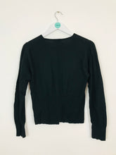 Load image into Gallery viewer, Bandolera Women’s Fitted Twist At Bust Jumper | UK 14 L | Black