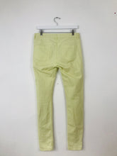 Load image into Gallery viewer, Reiss Womens Smith Skinny Jeans | UK12 W32 L32 | Pale Yellow