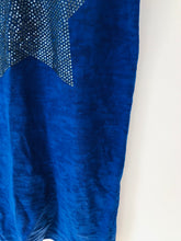 Load image into Gallery viewer, E.vil Women’s Star Embellished Vest | UK8 | Blue