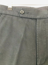 Load image into Gallery viewer, Margaret Howell Women’s High Waisted Wide Leg Trousers | UK12 | Black