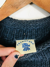 Load image into Gallery viewer, Pachamama Women's Cotton Jumper | UK14-16 | Blue