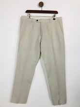 Load image into Gallery viewer, Reiss Men's Linen Blend Smart Trousers | 34 | Beige