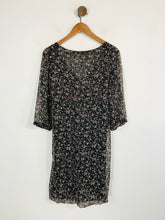 Load image into Gallery viewer, Zara Women's Floral Sheer A-Line Dress | M UK10-12 | Multicoloured