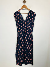 Load image into Gallery viewer, Jaeger Women's Silk Polka Dot A-Line Dress NWT | UK16 | Blue
