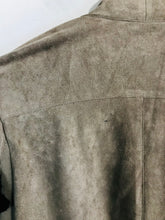 Load image into Gallery viewer, BB Dakota by Steve Madden Women's Suede Cardigan | L UK14 | Beige