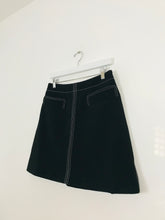 Load image into Gallery viewer, Whistles Women’s Contrast A-Line Skirt | UK10 | Black