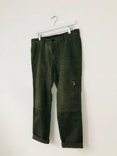 Load image into Gallery viewer, Calvin Klein Womens Slouchy Slim Jean Trousers | 29 UK10-12 | Khaki Green