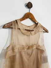 Load image into Gallery viewer, Vera Wang Women's Silk Sheer Tank Top NWT | US0 UK4 | Pink