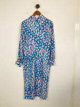 Load image into Gallery viewer, Never Fully Dressed Women's Leopard Print Long Sleeve Sheath Dress | UK14 | Multicoloured