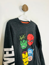 Load image into Gallery viewer, Marvel Kid's Long Sleeve T-Shirt | 5-6 Years | Grey