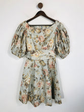 Load image into Gallery viewer, Zimmermann Women's Floral Gathered Sleeves A-Line Dress | 0 | Multicoloured