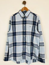 Load image into Gallery viewer, Gant Men's Check Button-Up Shirt | L | Blue