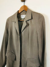 Load image into Gallery viewer, Austin Reed Women's Silk Smart Blazer Jacket | UK10 | Grey