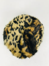 Load image into Gallery viewer, Biba Women's Faux Fur Leopard Print Hat NWT | M UK10-12 | Multicoloured
