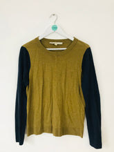 Load image into Gallery viewer, & Other Stories Women’s Wool Jumper | M UK10-12 | Green Navy