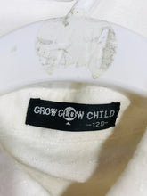 Load image into Gallery viewer, Grow Glow Child Kid's Polo Shirt | 70cm | White