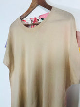 Load image into Gallery viewer, Luisa Cerano Women's Wool Polka Dot Blouse | UK16 | Beige