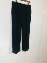 Load image into Gallery viewer, Hobbs Women's Wool Smart Trousers | UK10 | Blue