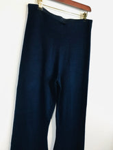 Load image into Gallery viewer, COS Women's Wool Casual Trousers | M UK10-12 | Blue